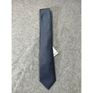 NEW - Perry Ellis Portfolio Bartolle Mini Navy Tie New with Tags